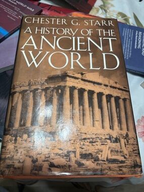 A History of the Ancient World by Chester G. Starr - Brown Hardcover